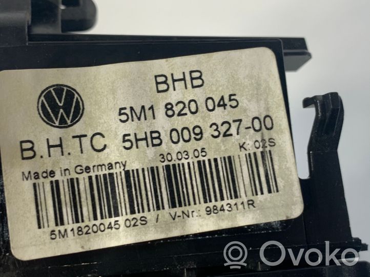 Volkswagen Golf Plus Panel klimatyzacji 5M1820045