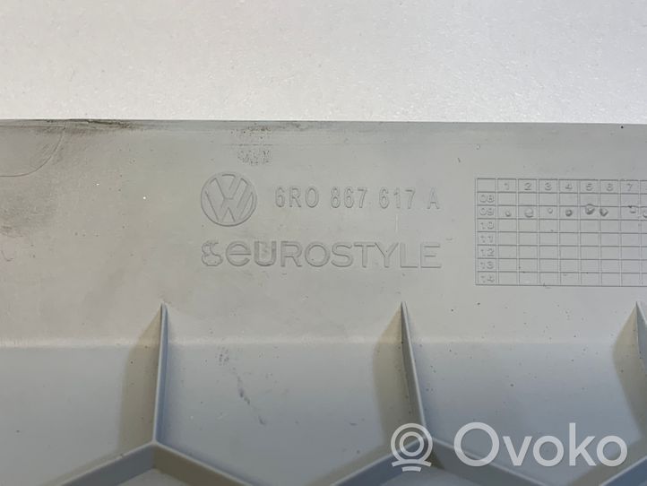 Volkswagen Polo V 6R Apdailinė stogo juosta "moldingas" 6R0867617A