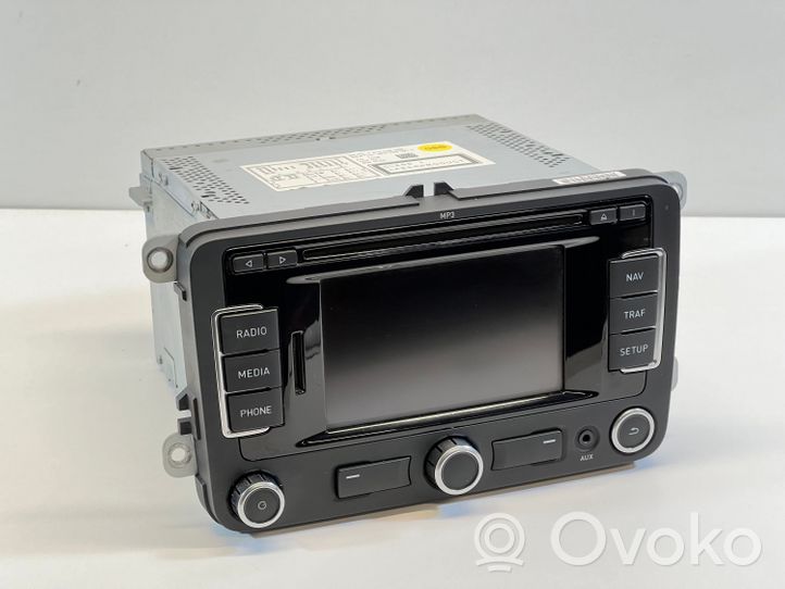 Seat Leon (1P) Panel / Radioodtwarzacz CD/DVD/GPS 5P0035191C