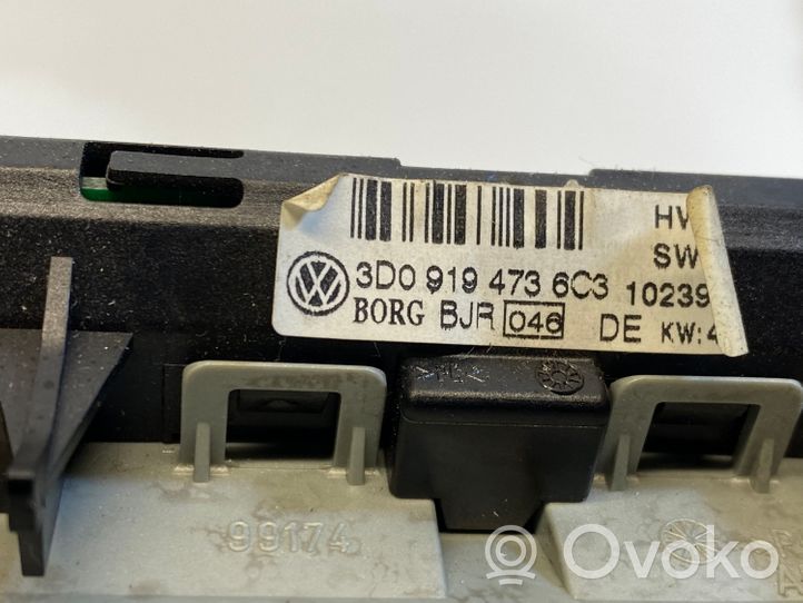 Volkswagen Touareg I Parking PDC sensor display screen 3D0919473