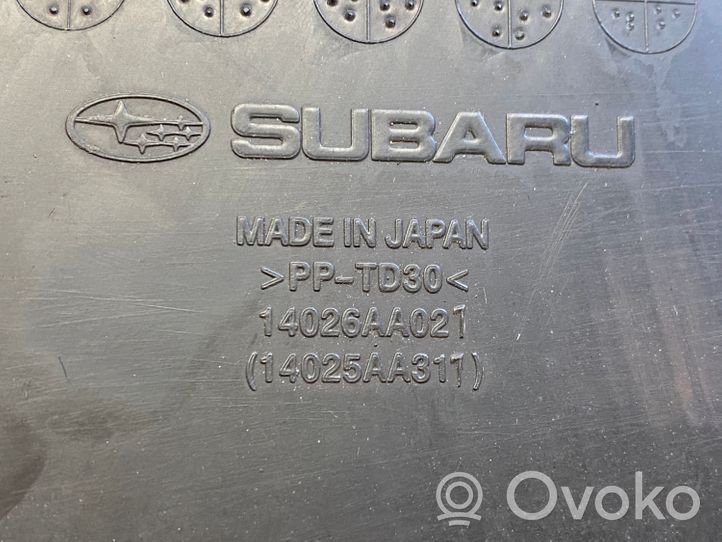 Subaru Forester SH Copri motore (rivestimento) 14026AA021