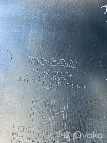 Nissan Micra Rivestimento inferiore laterale del sedile posteriore 849521HD0B
