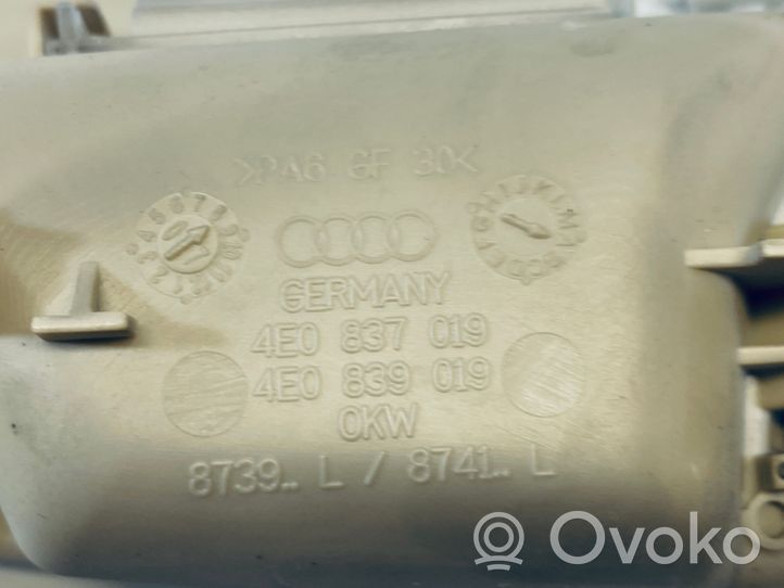 Audi A8 S8 D3 4E Priekinė atidarymo rankenėlė (vidinė) 4E0837019