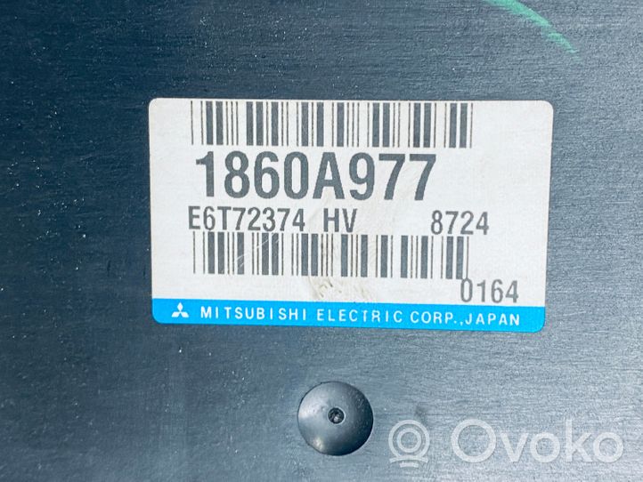 Mitsubishi Lancer X Sterownik / Moduł ECU 1860A977