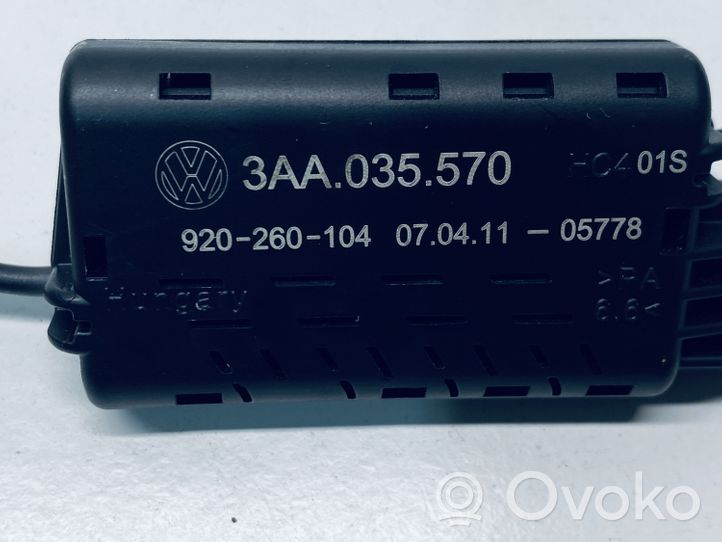 Volkswagen PASSAT B7 Amplificateur d'antenne 3AA035570