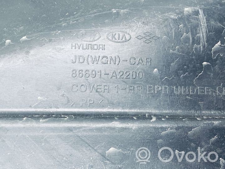 KIA Ceed Osłona tylna podwozia pod zderzak 86691A2200