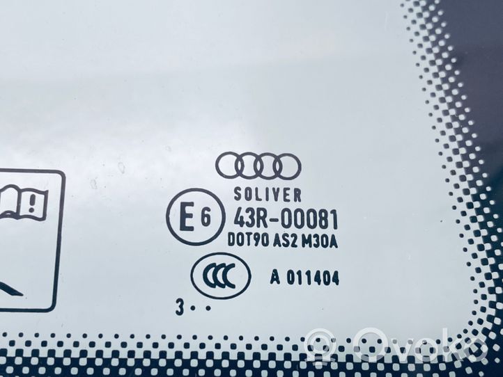 Audi A5 8T 8F Takasivuikkuna/-lasi 8T0845300A