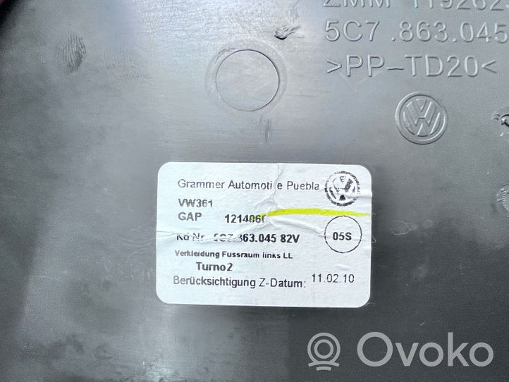 Volkswagen Jetta VI Kita centrinė konsolės (tunelio) detalė 5C7863045