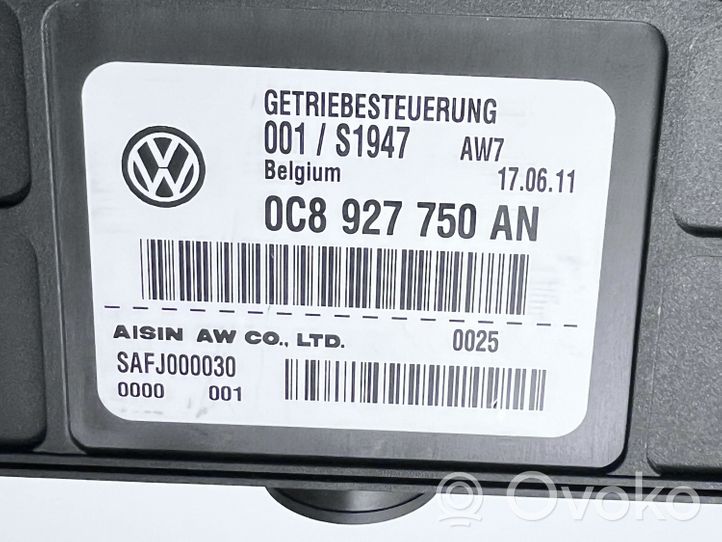 Volkswagen Touareg II Module de contrôle de boîte de vitesses ECU 0C8927750AN