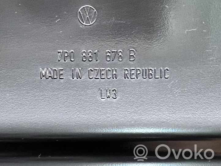 Volkswagen Touareg II Telaio del sedile 7P0881678B