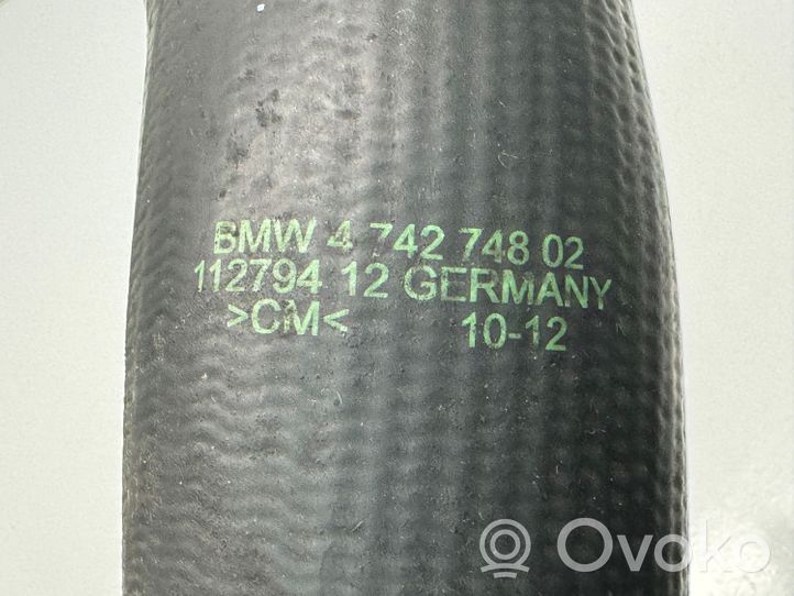 BMW 3 F30 F35 F31 Interkūlerio žarna (-os)/ vamzdelis (-iai) 11617810617