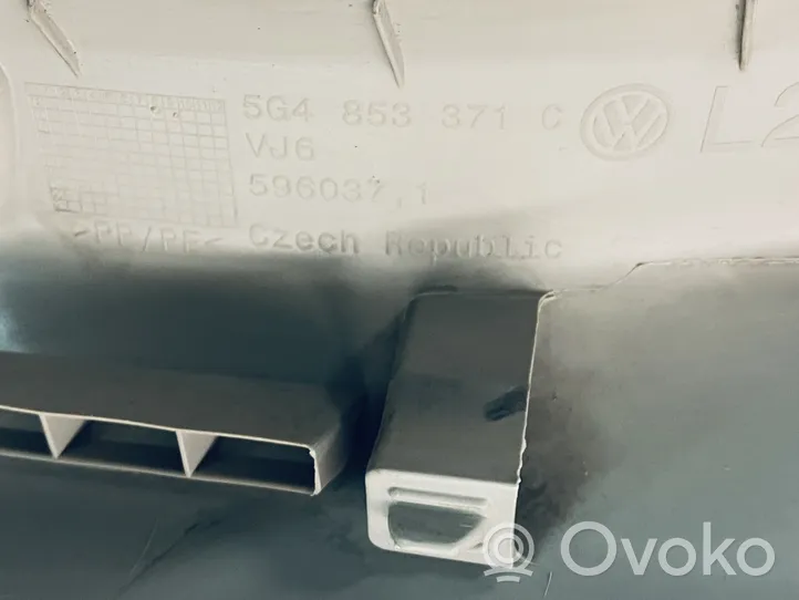 Volkswagen Golf VII Etuoven kynnyksen suojalista 5G4853371C