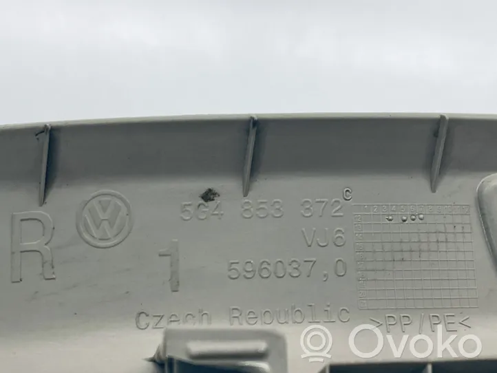 Volkswagen Golf VII Etuoven kynnyksen suojalista 5G4853372C