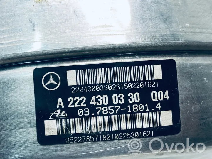Mercedes-Benz S W222 Stabdžių vakuumo pūslė A2224301130
