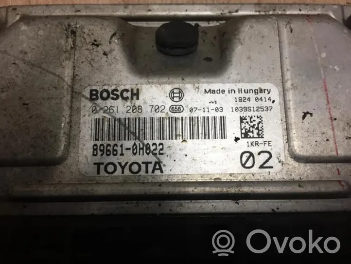 Toyota Aygo AB10 Sterownik / Moduł ECU 896610H023