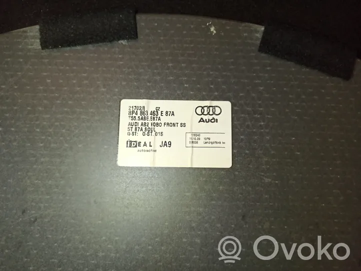 Audi A3 S3 A3 Sportback 8P Tappeto di rivestimento del fondo del bagagliaio/baule 