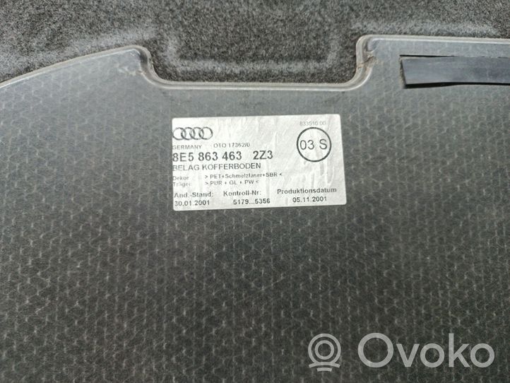 Audi A4 S4 B6 8E 8H Trunk/boot floor carpet liner 