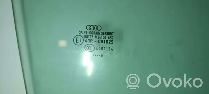 Audi A4 S4 B7 8E 8H Etuoven ikkunalasi, neliovinen malli 