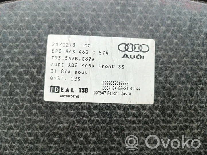 Audi A3 S3 8P Trunk/boot floor carpet liner 