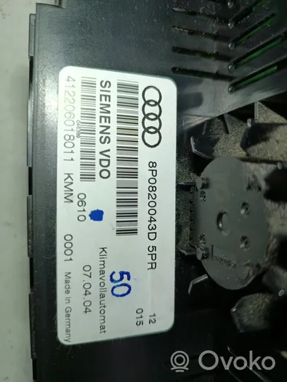 Audi A3 S3 8P Ilmastoinnin ohjainlaite 