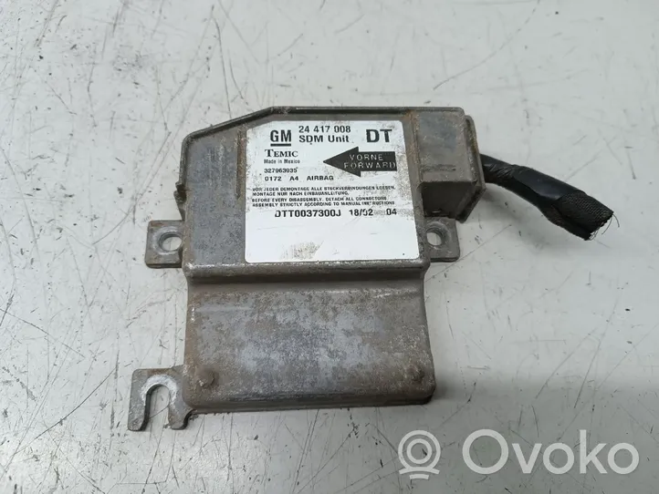 Opel Combo C Airbag control unit/module 