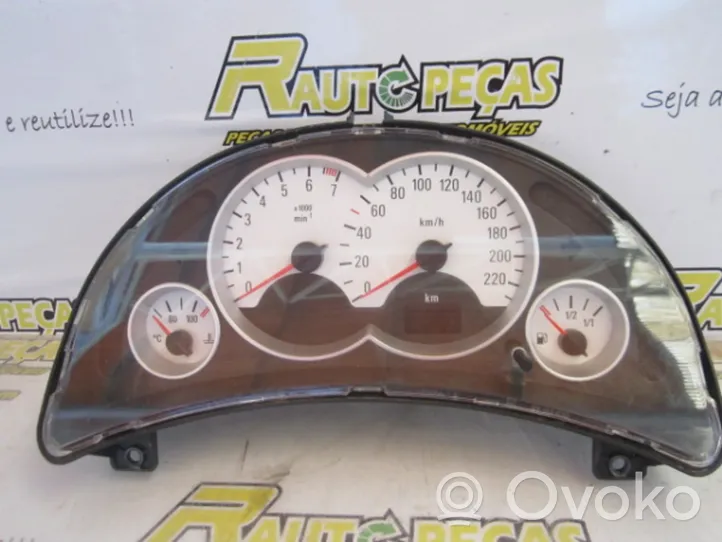 Opel Tigra B Geschwindigkeitsmesser Cockpit 