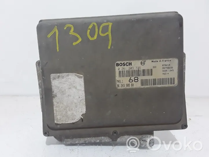 Citroen Saxo Sterownik / Moduł ECU 