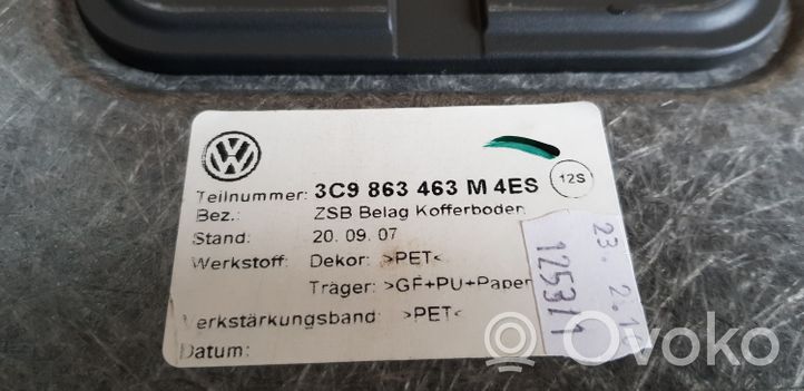 Volkswagen PASSAT B6 Tappeto di rivestimento del fondo del bagagliaio/baule 3C9863463M