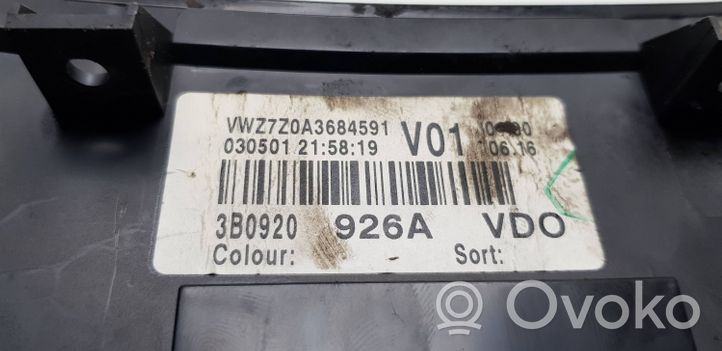 Volkswagen PASSAT B5.5 Kit calculateur ECU et verrouillage 038906019ER