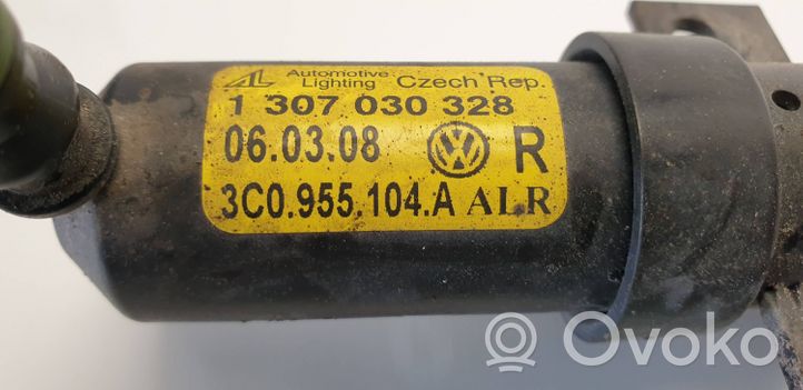 Volkswagen PASSAT B6 Buse de lave-phares 3C0955104A