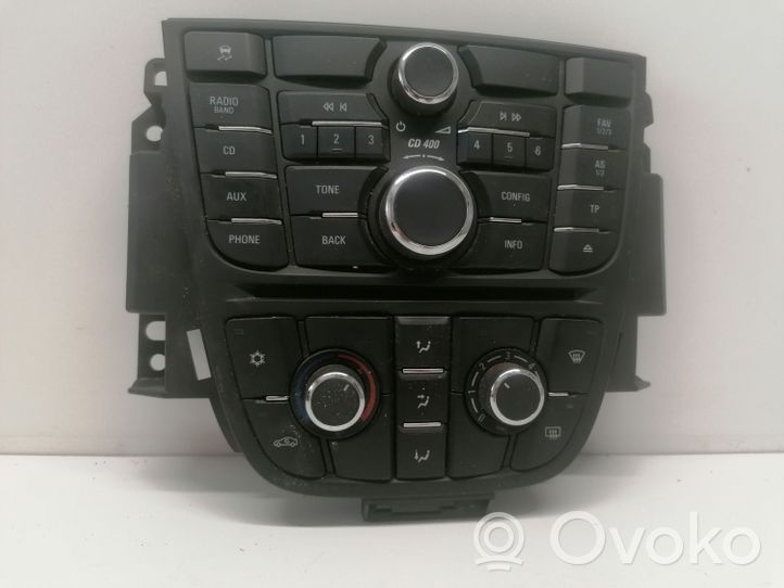 Opel Astra J Controllo multimediale autoradio 13346050