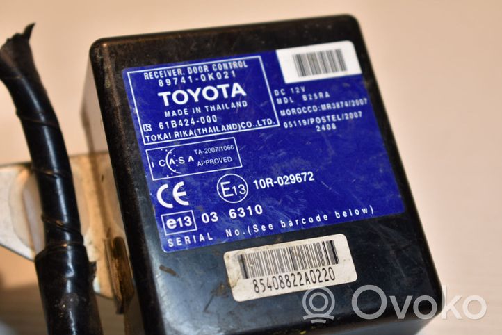 Toyota Hilux (AN10, AN20, AN30) Door control unit/module 897410K021