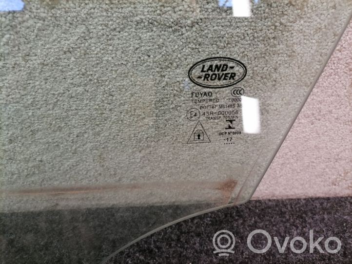 Land Rover Range Rover Velar Pagrindinis priekinių durų stiklas (keturdurio) 