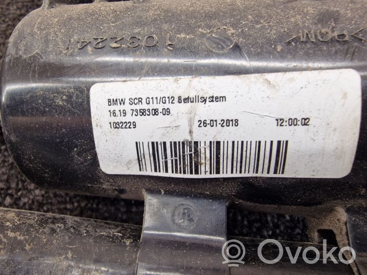 BMW 7 G11 G12 Tubo di riempimento del liquido AdBlue 7358308