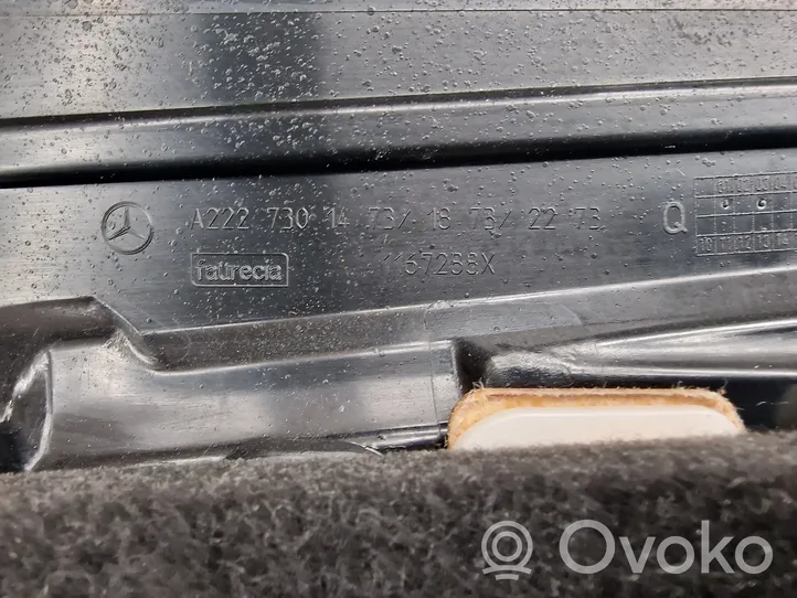 Mercedes-Benz S W222 Rivestimento del pannello della portiera posteriore A2227301473