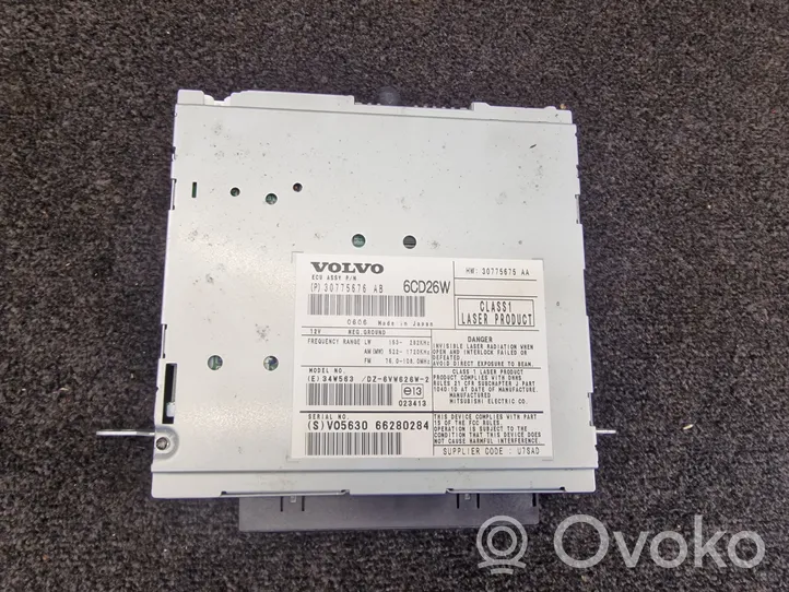 Volvo XC90 Radio/CD/DVD/GPS-pääyksikkö 30775676