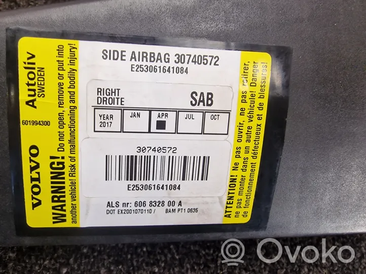 Volvo XC90 Airbag sedile 30740572