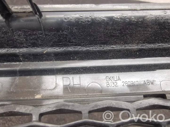 Land Rover Evoque I Grill / Wlot powietrza błotnika przedniego BJ32280B10ABW