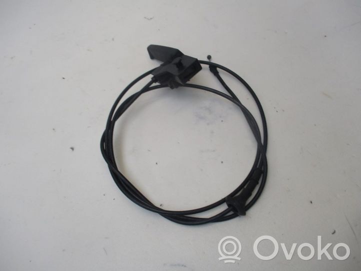 Opel Astra J Système poignée, câble pour serrure de capot 