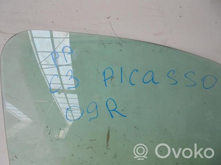 Citroen C3 Picasso Szyba drzwi przednich 