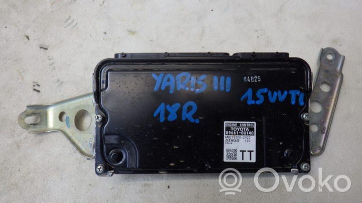 Toyota Yaris Unité de commande, module ECU de moteur 89661-0U140