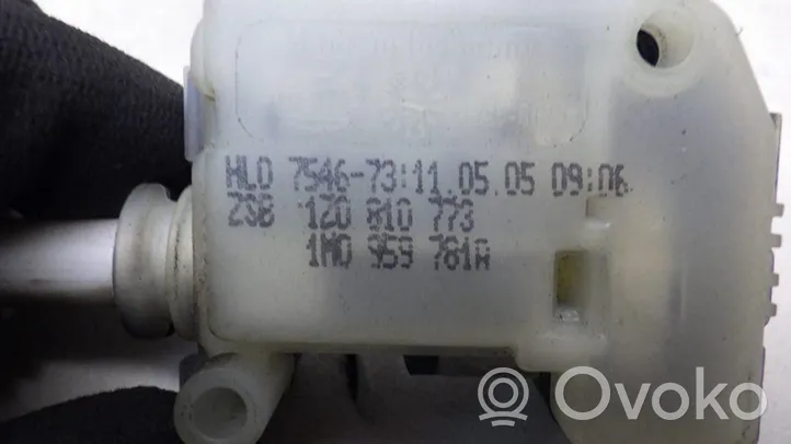 Skoda Octavia Mk2 (1Z) Serratura del tappo del serbatoio del carburante 1Z0810773