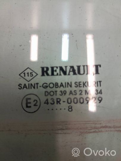 Renault Megane II Основное стекло передних дверей (четырехдверного автомобиля) 43R000929