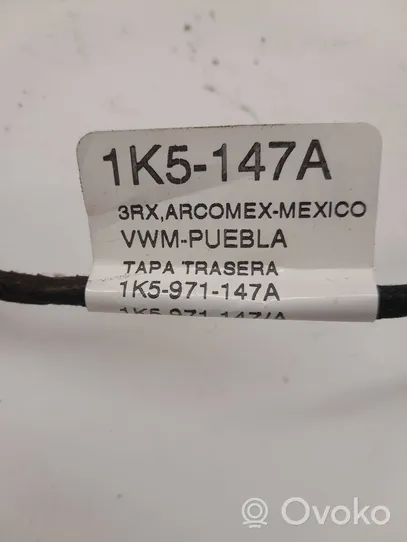 Volkswagen Jetta V Arnés de cableado de la puerta trasera/maletero 1K5971147A