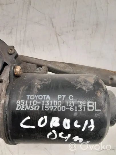 Toyota Corolla Verso E121 Valytuvų mechanizmo komplektas 8511013100