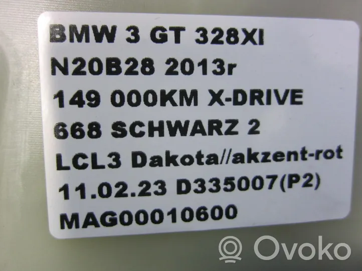 BMW 3 GT F34 Stabdžių pedalas 