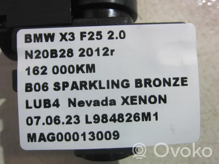 BMW X3 F25 Zawór podciśnienia / Elektrozawór turbiny 7626351