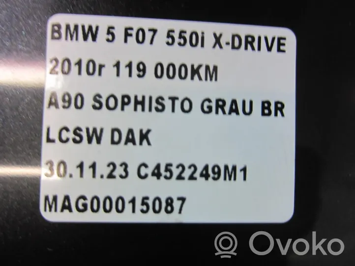 BMW 5 GT F07 Etuovi 
