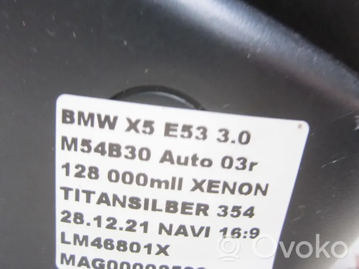 BMW X5 E53 Siège passager avant PPX53E53213S3