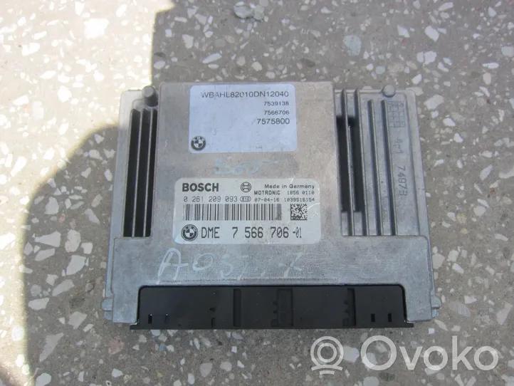 BMW 6 E63 E64 Komputer / Sterownik ECU silnika 7566706